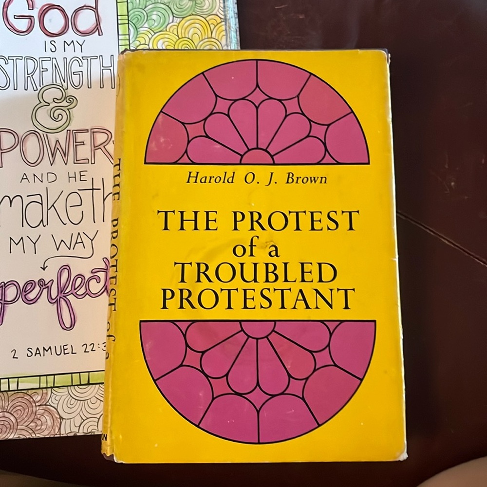 The Protest of a troubled Protestant